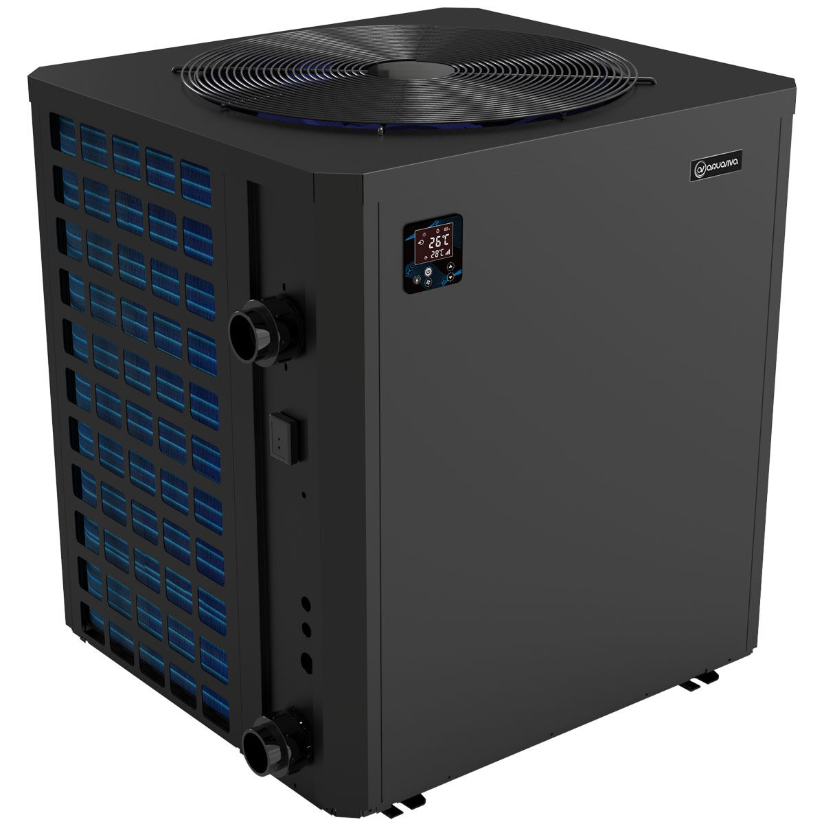 Тепловой насос Aquaviva F-plus AIC60T инвертор (130-260 м3, тепло/холод, 60 кВт, -7С, WiFi) — изображение 3